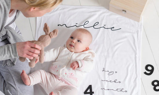 Capturing Precious Moments: A Guide to Using a Milestone Blanket for Baby's Growth